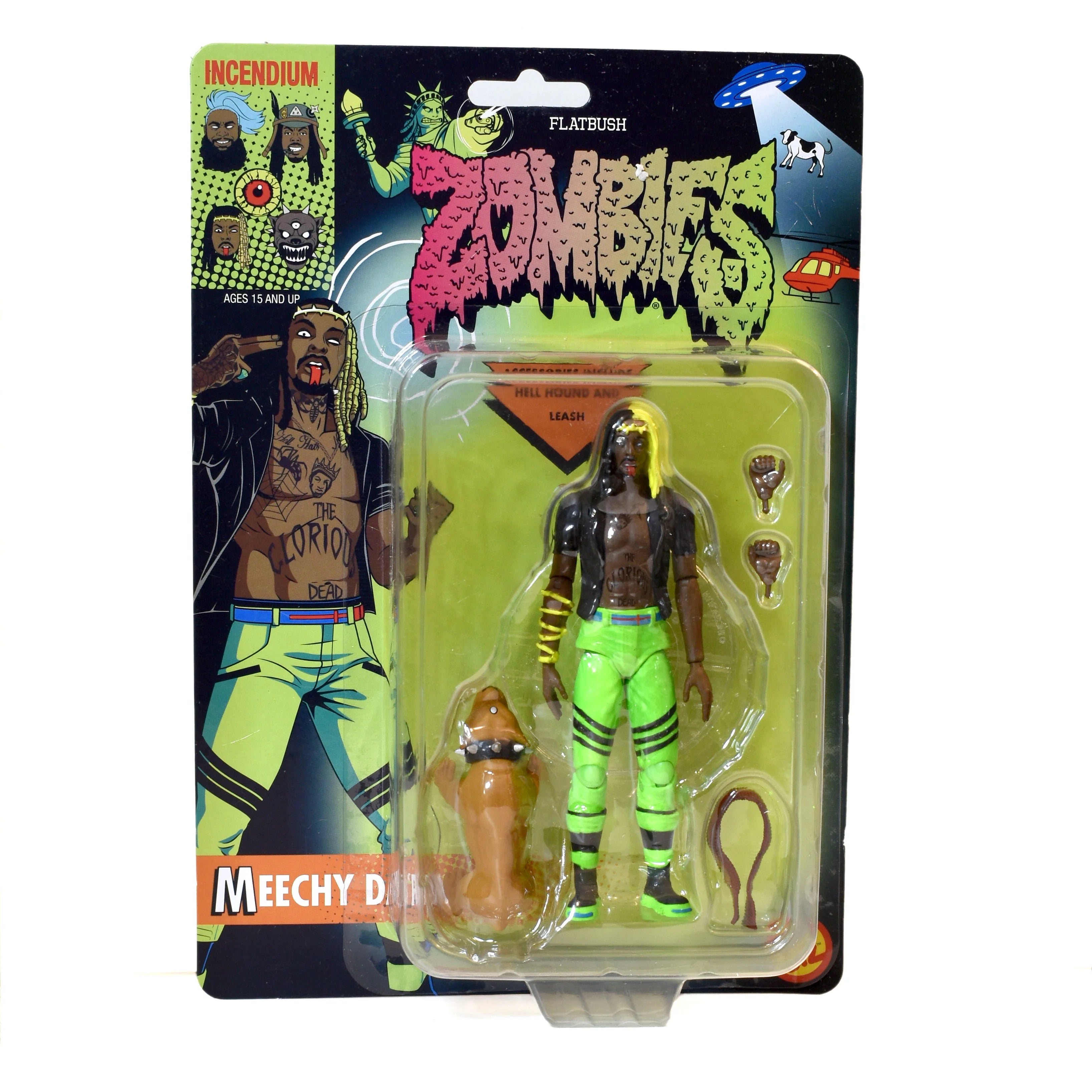 FLAT BUSH ZOMBIES アクションフィギュア 3体セット FLAT BUSH FLAT BUSH ZOMBIES アクションフィギュア 3体セット FLAT BUSH