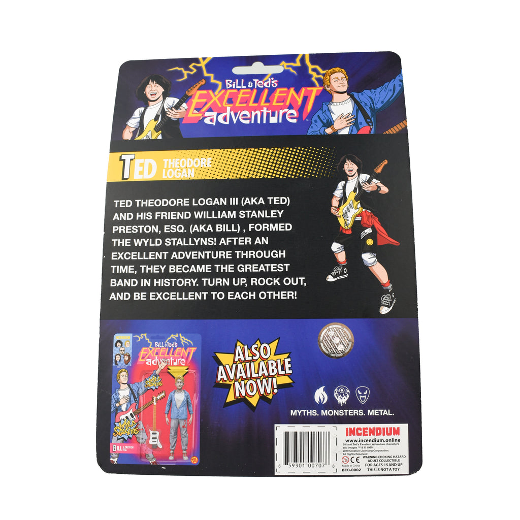 Bill & Ted's Excellent Adventure 'Ted Theodore Logan' FigBiz